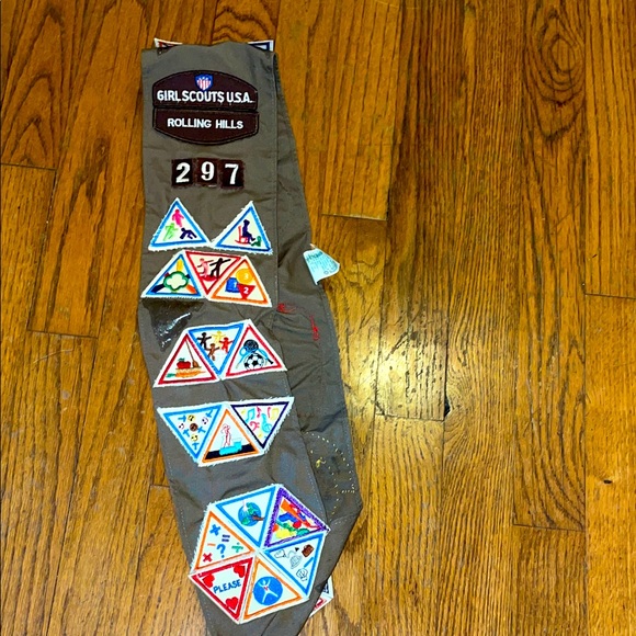 Girl Scouts Other - Girl Scouts USA Sash with Patches